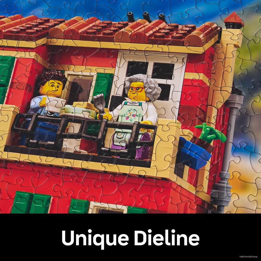 Puzzle Icons LEGO 1000 pieces assorted