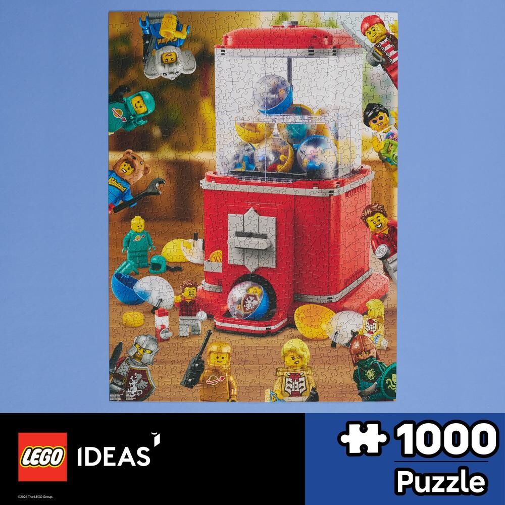 Puzzle Icons LEGO 1000 pieces assorted