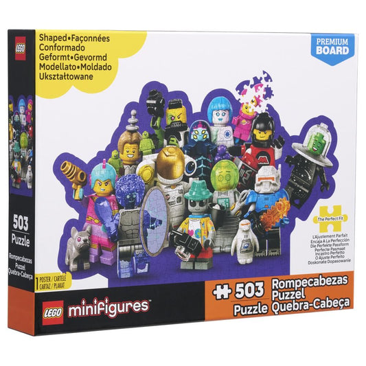 Puzzle Minifigures Collage LEGO 500 pieces assorted