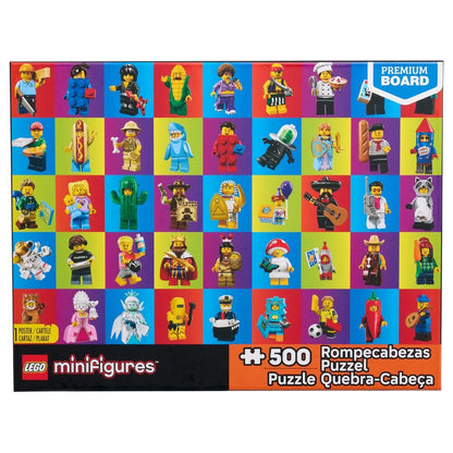 Puzzle Minifigures Collage LEGO 500 pieces assorted