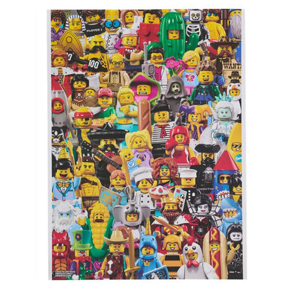 Puzzle Minifigures Collage LEGO 500 pieces assorted