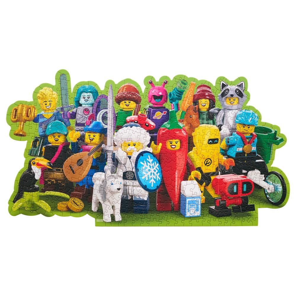 Puzzle Minifigures Collage LEGO 500 pieces assorted