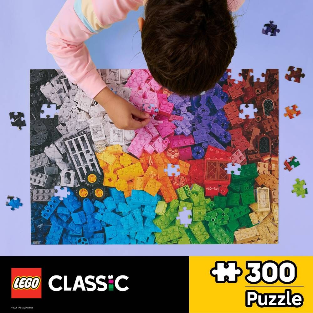 LEGO Oversized Puzzle 300 pieces assorted