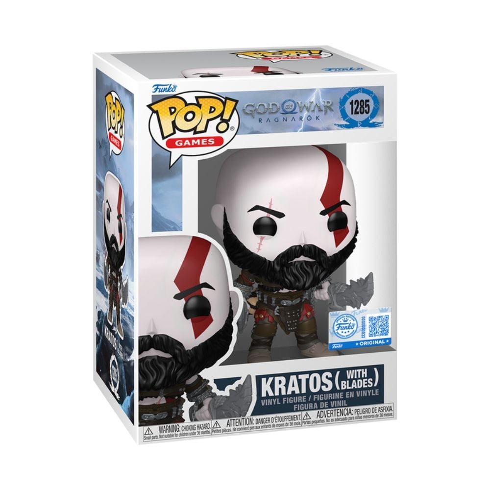 POP Games God of War Kratos with Blades Exclusive Figure