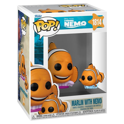 POP Figure & Buddy Disney Pixar Finding Nemo Marlon with Nemo