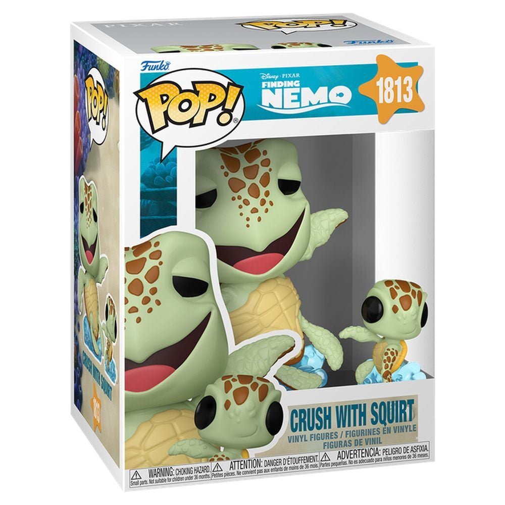 POP Figure & Buddy Disney Pixar Finding Nemo Crush with Squirt