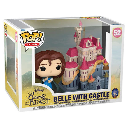 POP Town Figure Disney Beauty And The Beast Towns Belle with Castle