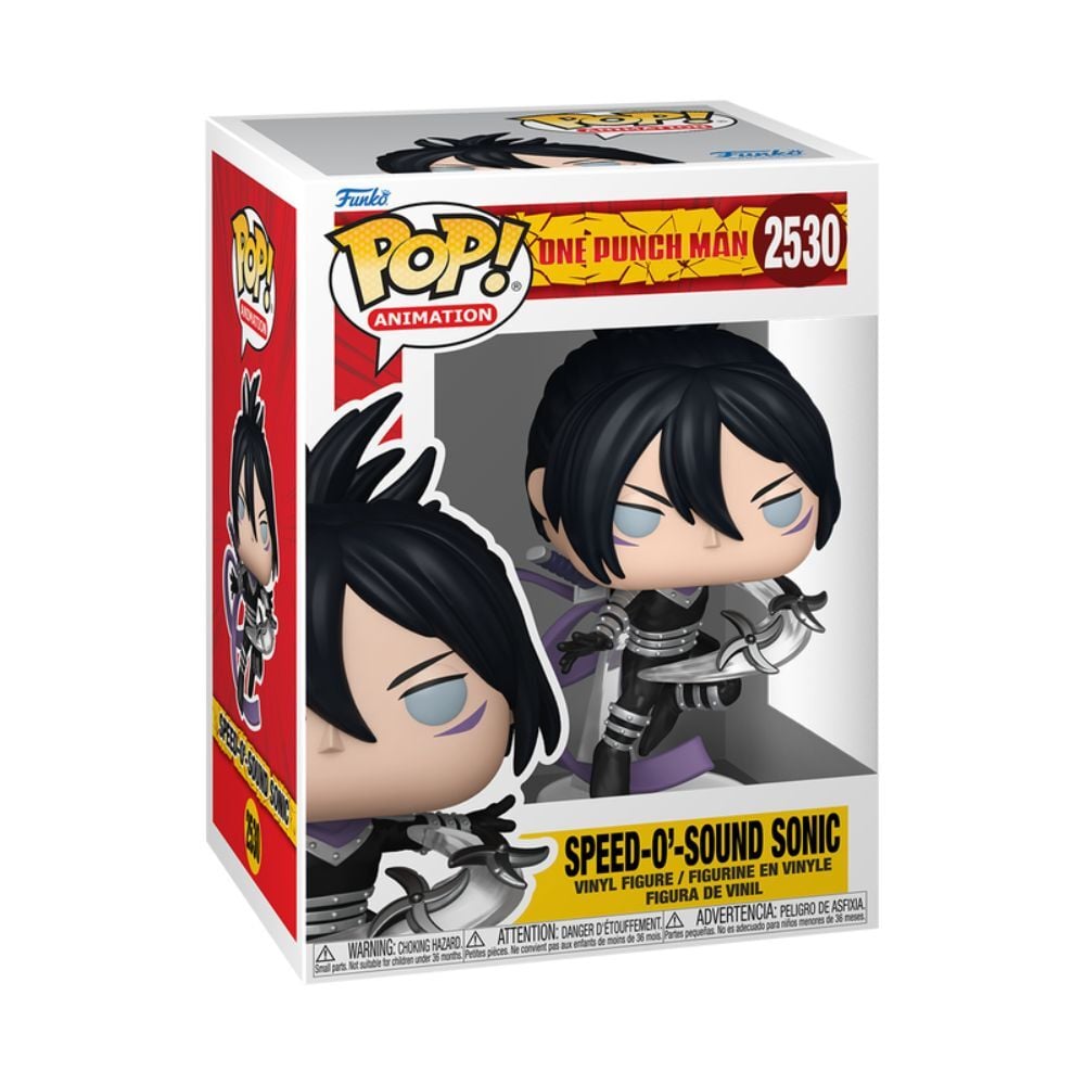 POP Figure One Punch Man Speed-O-Sound Sonic
