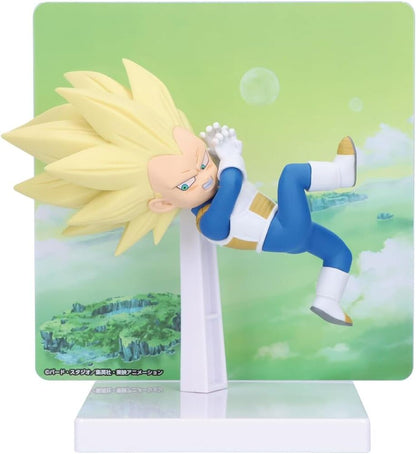 Figura de Vegeta con panel Dragon Ball Daima 13cm