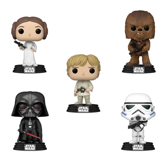 Blister of 5 POP Star Wars figures