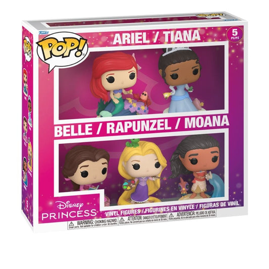 Blister pack of 5 Disney Princess POP figures