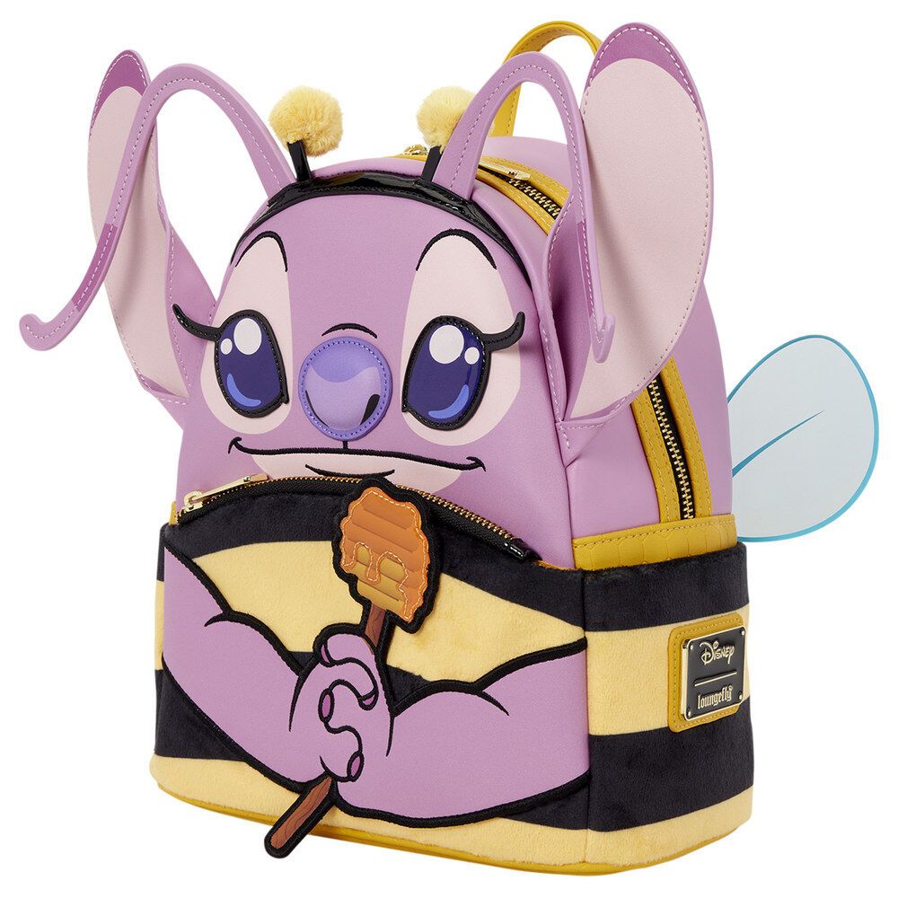 Disney Loungefly Stitch Angel Bumblebee Backpack 26cm