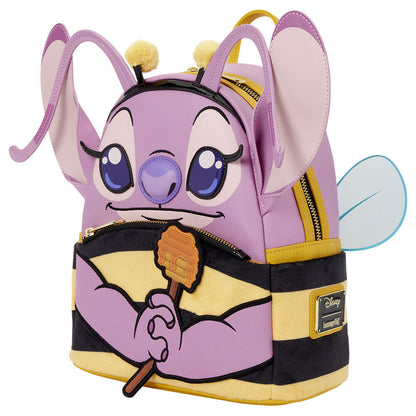 Disney Loungefly Stitch Angel Bumblebee Backpack 26cm