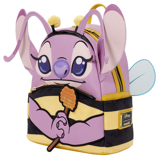 Disney Loungefly Stitch Angel Bumblebee Backpack 26cm