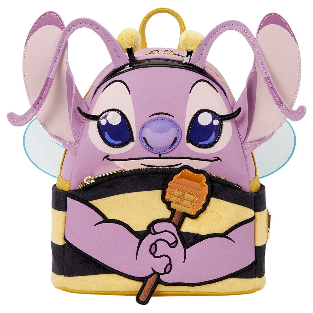 Disney Loungefly Stitch Angel Bumblebee Backpack 26cm
