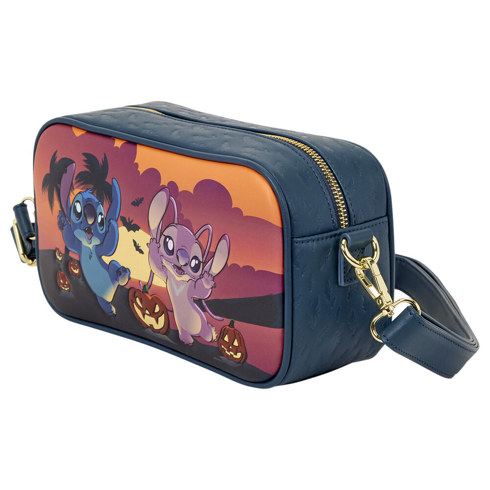 Angel & Stitch Halloween Stitch Disney Loungefly Crossbody Bag