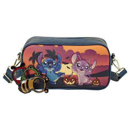 Angel & Stitch Halloween Stitch Disney Loungefly Crossbody Bag