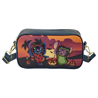 Angel & Stitch Halloween Stitch Disney Loungefly Crossbody Bag