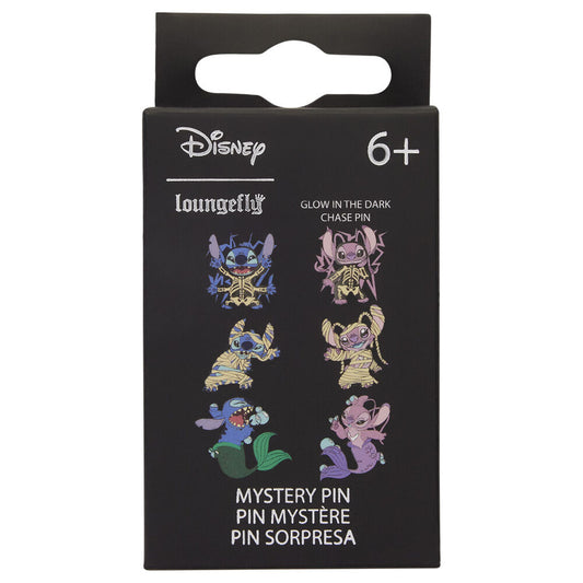 Blind Box Mystery Enamel Pin Stitch & Angel Stitch Disney Loungefly