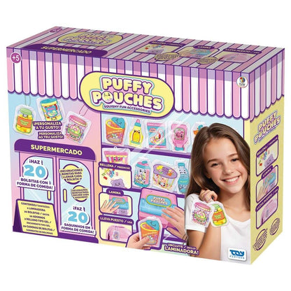 Personalized Keychain Puffy Pouches Squishy Fun Accessories