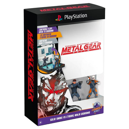 Diorama Solid Snake Vs Cyborg Ninja Diorama Metal Gear Solid PlayStation