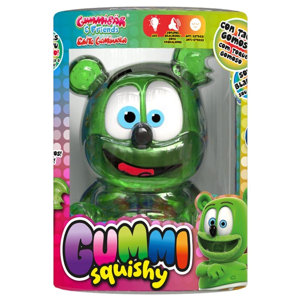Gummybear Squishy Figure Lights Up Assorted