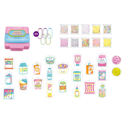 Personalized Keychain Puffy Pouches Squishy Fun Accessories