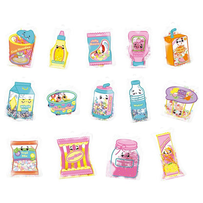 Personalized Keychain Puffy Pouches Squishy Fun Accessories