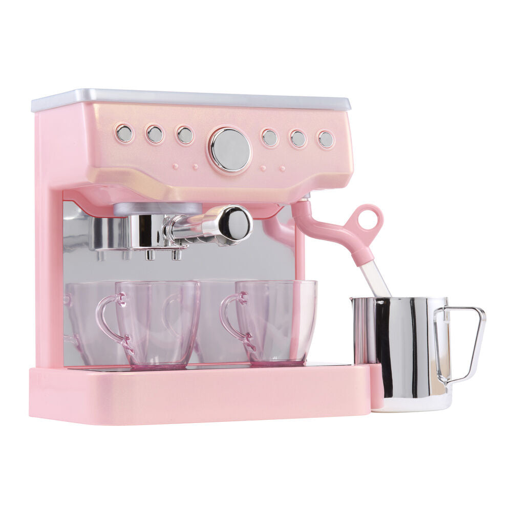 Pink Espresso Machine