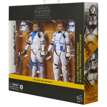 Blister 2 figures Clone Trooper Dogma & Clone Trooper Hardcase Star Wars 15cm