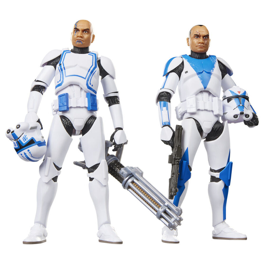 Blister 2 figures Clone Trooper Dogma & Clone Trooper Hardcase Star Wars 15cm