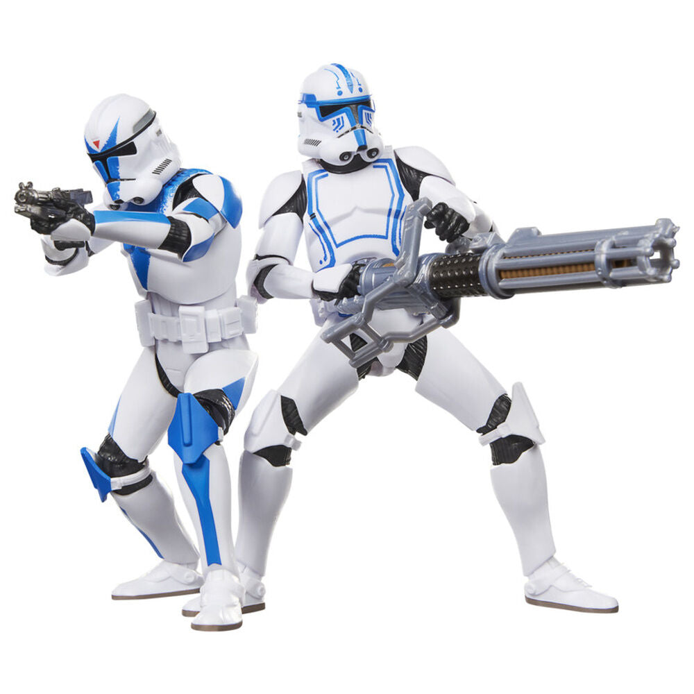Blister 2 figures Clone Trooper Dogma & Clone Trooper Hardcase Star Wars 15cm