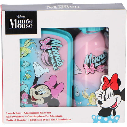 Minnie Disney Aluminum Sandwich Canteen 500ml