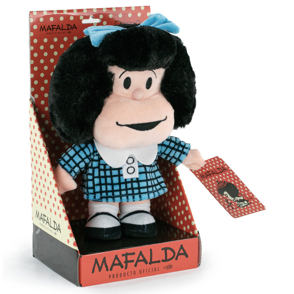 Blue Dress Mafalda Plush 28cm