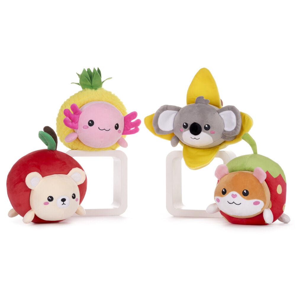 Kawaii Fruits plush 25cm assorted