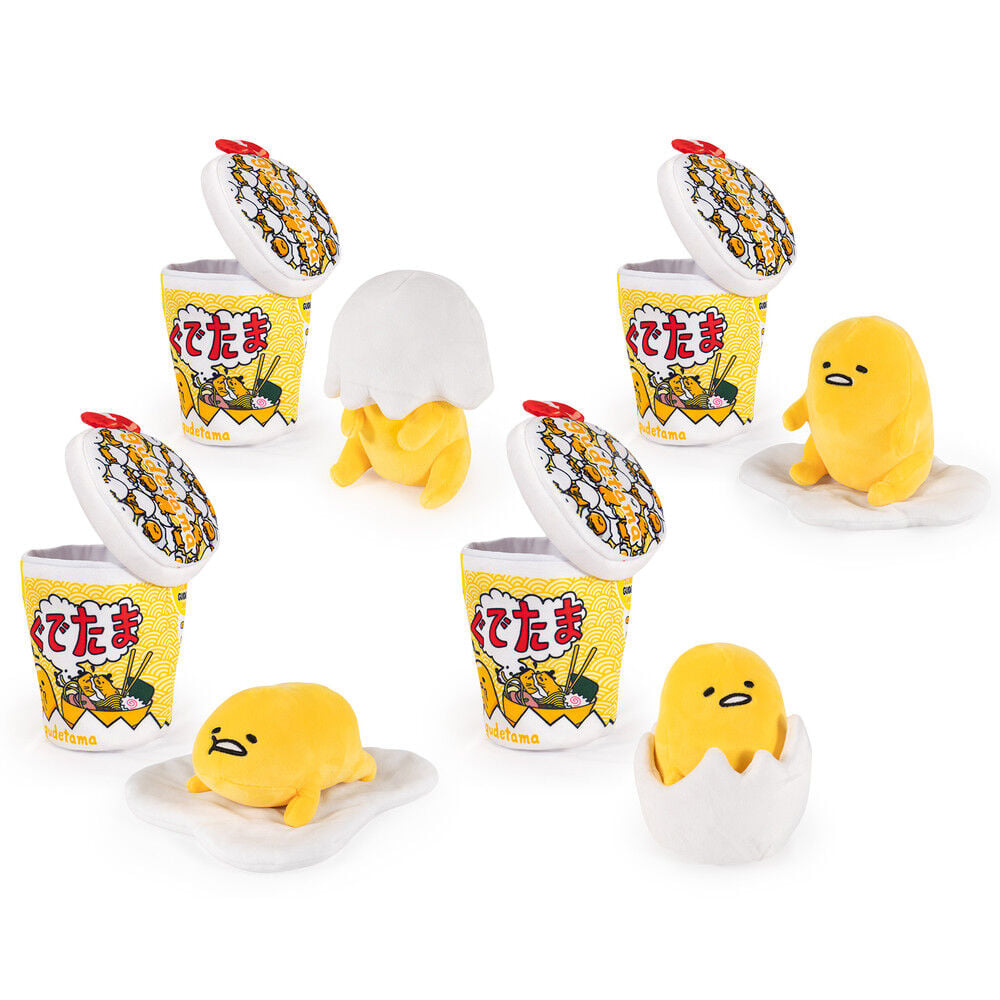 Gudetama Surprise Cup Plush Toy 26cm Assorted