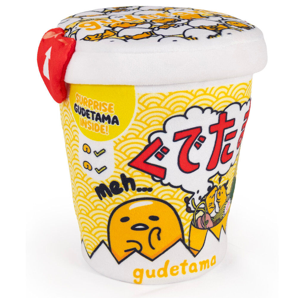 Gudetama Surprise Cup Plush Toy 26cm Assorted