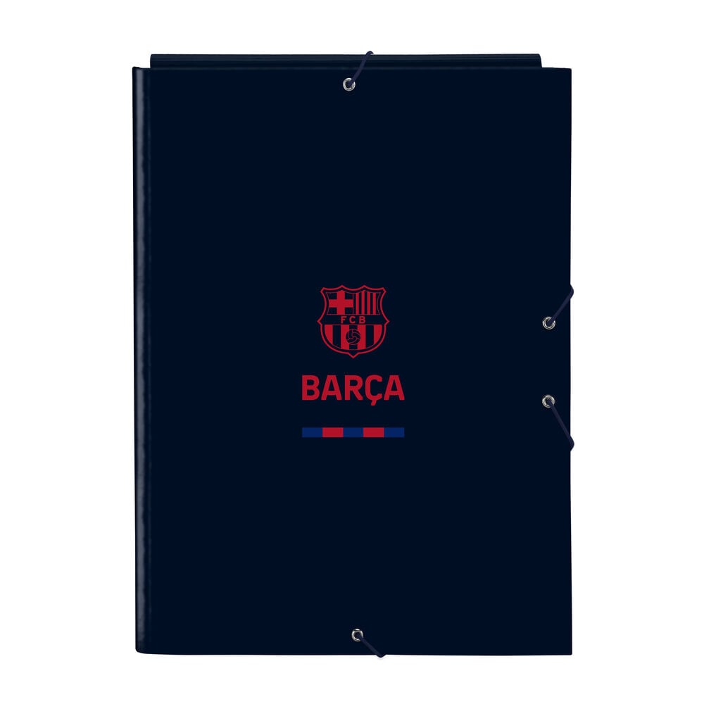 F.C. Barcelona 3-flap folio folder