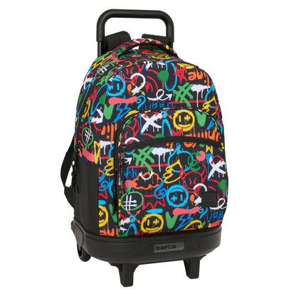 Colors Graffiti Removable Compact Trolley 42cm