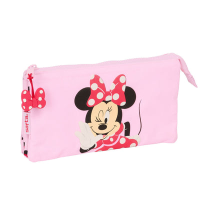 Naive Minnie Mouse Disney triple pencil case