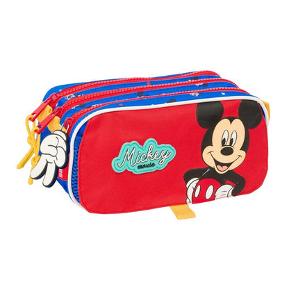 Good Day Mickey Disney triple pencil case