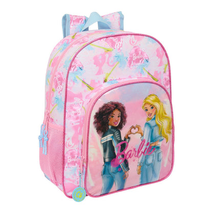 Painterly Barbie backpack adaptable
