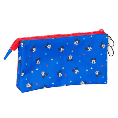 Good Day Mickey Disney triple pencil case