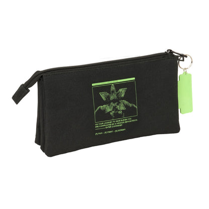 Stranger Things triple pencil case