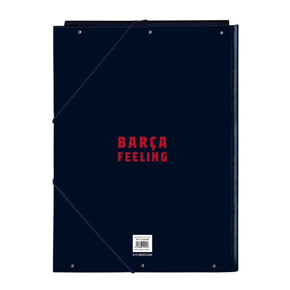 FC Barcelona folio folder with 3 flaps