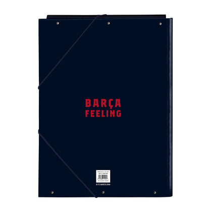 FC Barcelona folio folder with 3 flaps