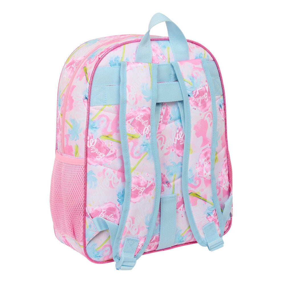 Painterly Barbie backpack adaptable