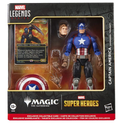 Figure Captain America Avengers Twilight Magic The Gathering Marvel Legends Series 15cm