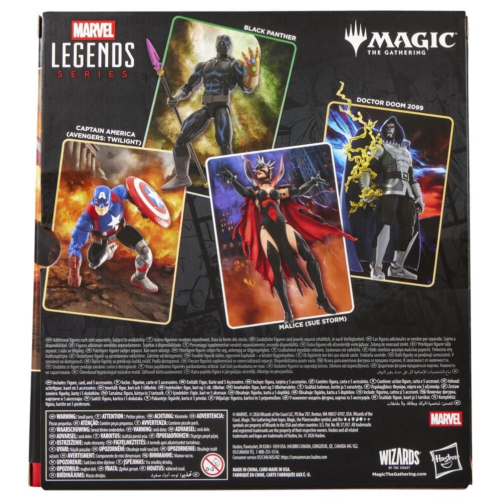 Figure Captain America Avengers Twilight Magic The Gathering Marvel Legends Series 15cm