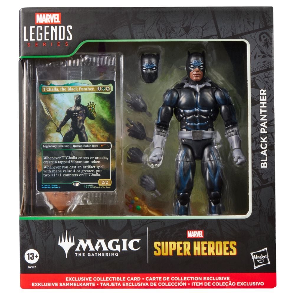 Figure Black Panther Magic The Gathering Marvel Legends Series 15cm